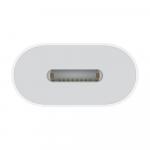Адаптер Apple USB Type-C - Lightning (MUQX3), белый - фото 3