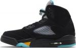Кроссовки Air Jordan 5 Retro Aqua, черный - фото 3