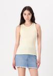 Топ NETTIE Samsøe Samsøe, кремовый - фото