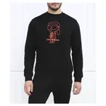 Толстовка обычного кроя Karl Lagerfeld, черный - фото