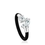 Ювелирный комплект Tous Eklat, 2 предмета, белое золото/топаз - фото 3