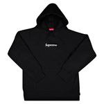 Толстовка Supreme Box Logo Hooded, чёрный - фото 2