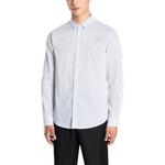 Мужская рубашка ARMANI EXCHANGE, черный - фото 9