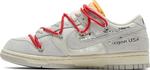 Кроссовки Nike Off-White x Dunk Low 'Lot 40 of 50', белый - фото 4