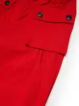 Зауженные брюки карго MAX&Co. Kids, красный - фото 4
