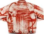 Куртка Supreme x Christopher Wool Denim Work Jacket 'Red', красный - фото 3