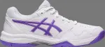 Кроссовки wmns gel dedicate 7 'white amethyst' Asics, белый - фото