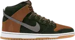 Кроссовки Nike Homegrown x SB Dunk High PRM 'Sequoia', зеленый - фото 2