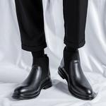 Ботинки Челси мужские черный Gzz - фото 12