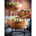 Поднос ACACIA 1 шт. из древесного материала, дерево Aps, коричневый - фото 3