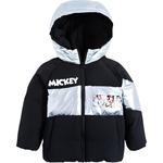 Пуховик для детей 3-7 лет Disney, черный - фото