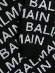 Джемпер с логотипом Balmain Kids, черный - фото 3
