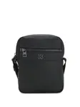 Сумка-мессенджер с логотипом HUGO, черный - фото