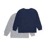 Толстовка MINYMO, цвет Blue/mottled grey - фото 4