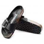 Сандалии Birkenstock Madrid Big Buckle Natural Leather Oiled, черный - фото 5