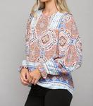 Топ Penny Peasant в кремовом цвете FATE - фото 2