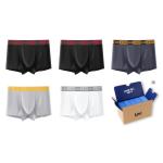 Мужские трусы бокс 5 штук Lee, серый - фото 3