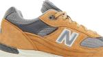 Кроссовки New Balance 991 Made in England 'Tan Grey', загар - фото 3