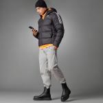 Куртка Adidas Essentials Midweight Down Hooded, черный - фото 3