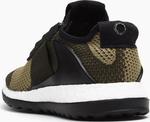 Мужские кроссовки Adidas PureBoost ZG, черный/зеленый - фото 4
