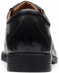 Мужские оксфорды whiddon cap-toe Clarks, черный - фото 4