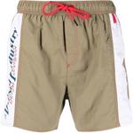 Шорты пляжные мужские оливковые DIESEL - фото 2