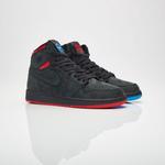 Кроссовки Air Jordan 1 Retro High OG BG Quai 54, черный - фото 2