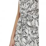 Платье Fransa Fralcrinkle 3 Dress, черно-белый - фото 5