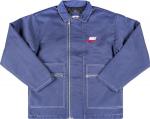 Куртка Supreme x Nike Double Zip Quilted Work Jacket 'Navy', синий - фото