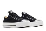 Кроссовки Converse Wmns Chuck Taylor All Star Lift Low 'Black White', черный - фото 9