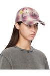 Acne Studios Розовая потертая кепка - фото 2