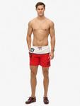 Шорты для плавания Nautical Logo 17" Superdry, Tricolore Red - фото 7