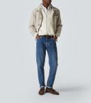 Замшевые мокасины Brunello Cucinelli, Ebano - фото 2