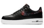 Кроссовки Nike Air Force 1 Low Black Floral - фото