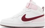 Кроссовки Nike Court Borough Mid 2 GS 'Pink Foam', белый - фото 4