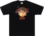 Футболка BAPE Halloween Jack O' Lantern College Tee 'Black', черный - фото 2