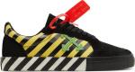 Кроссовки Off-White Vulc Low Black Yellow Green, коричневый - фото