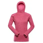 Толстовка Alpine Pro Rolta full zip, розовый - фото