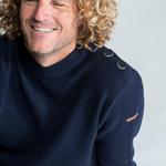 Мужской темно-синий парусный свитер TRIBORD, черный синий - фото 4