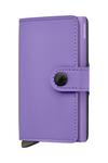 Кожаный кошелек Secrid, фиолетовый - фото