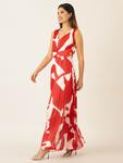 Длинное платье APART, красно-белый - фото 2