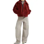 Куртка из овчины Brunello Cucinelli, темно-красный - фото 3