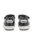 BOSS Kidswear кроссовки с логотипом, черный - фото 4