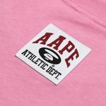 Футболка A Bathing APE с логотипом Moonface Aape, розовый - фото 8