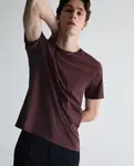Однотонная футболка Sfera, бордовый - фото 2