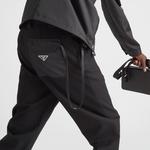 Повседневные брюки мужские черные Prada, черный - фото 5