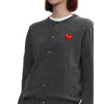 Джемпер унисекс CDG Play, красный - фото 7