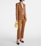 Женский шерстяной пиджак Fenice Altuzarra, Saddle - фото 2