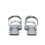 Сандалии женские Zhr, серебряный - фото 4