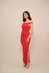 Платье WAL G. JONIE COWL NECK MAXI, Red Rose Print/Red - фото